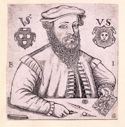 صورة فيرجيل سوليس ، حانة. نورمبرغ 1562 بواسطة Balthasar Jenichen